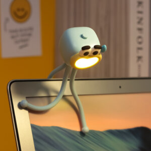 조절 가능한 다리 - 미니 문어 - 데스크탑 - 야간 조명