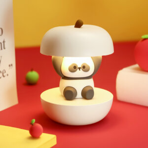 Apple Panda 야간 조명 – 어린이 및 장식을 위한 창의적인 LED 책상 램프