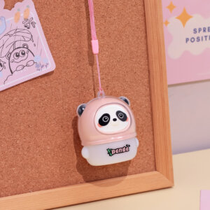 かわいいパンダ LED ナイトライト – ポータブルデザインのソフトグローキッズランプ