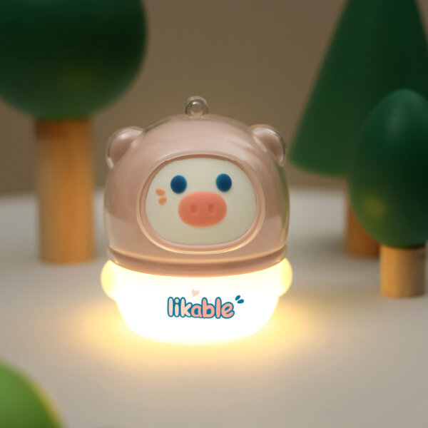 Cute Piggy LED Night Light