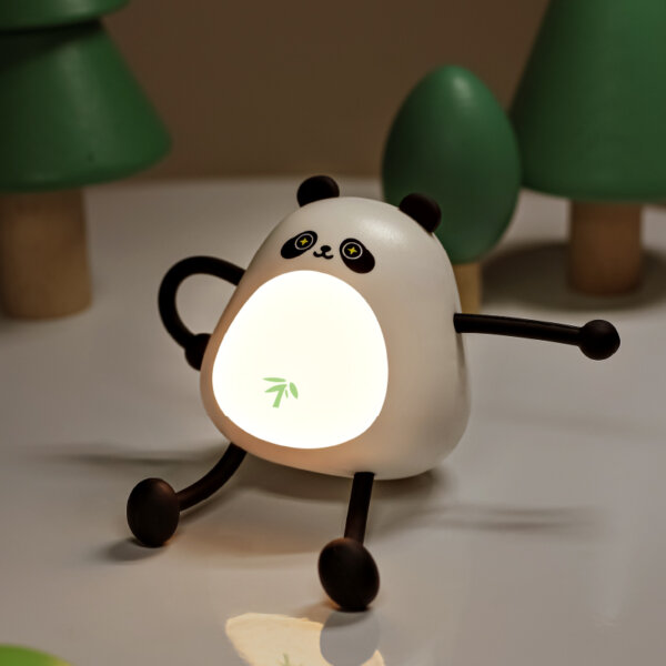 Flexible Arm Panda & Bunny LED Night Light