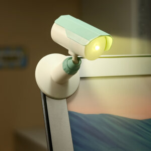 极简主义桌面夜灯可调LED阅读灯