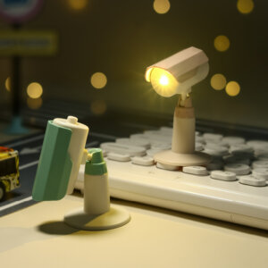 极简主义桌面夜灯可调LED阅读灯