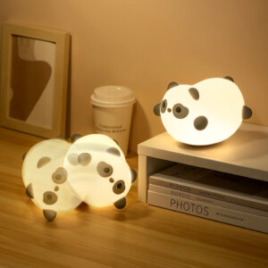 팬더 실리콘 탭 라이트 - 소프트 터치 충전식 LED 램프 TL51