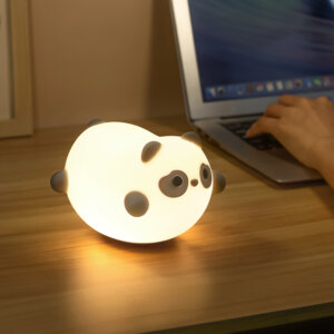 팬더 실리콘 탭 라이트 - 소프트 터치 충전식 LED 램프 TL51