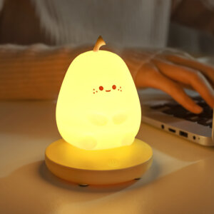 Pear-shaped Soft Silicone Night Light