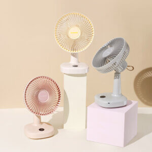 Quiet Portable Cooling Minimalist Desktop Mini Fan