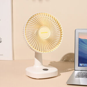 Тихий портативный охлаждение минималистское мини -вентилятор настольного компьютера