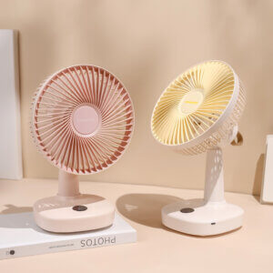 Тихий портативный охлаждение минималистское мини -вентилятор настольного компьютера