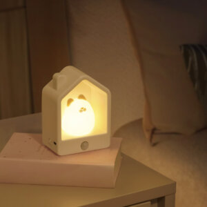 Squeeze Bunny House Sensor Night Light