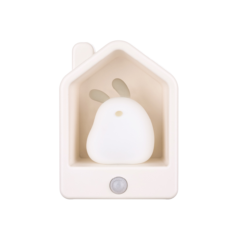 Squeeze Bunny House Sensor Night Light