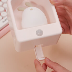 Squeeze Bunny House Sensor Night Light