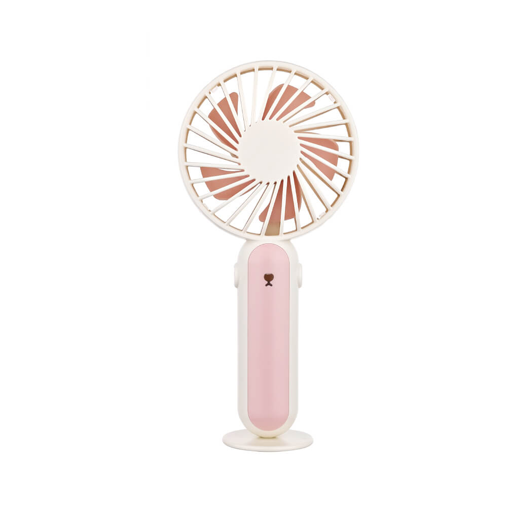 极简双色手持风扇