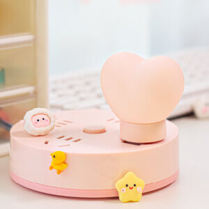 하트 모양 USB 야간 조명 - 플러그 앤 글로우 주변 램프