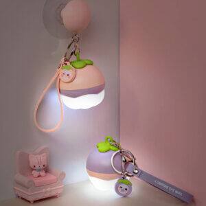 Mangostán colgando luz nocturna