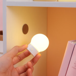 미니 실리콘 전구 USB 야간 조명