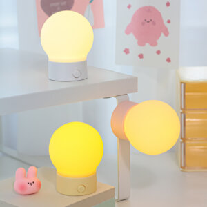 미니 실리콘 전구 USB 야간 조명