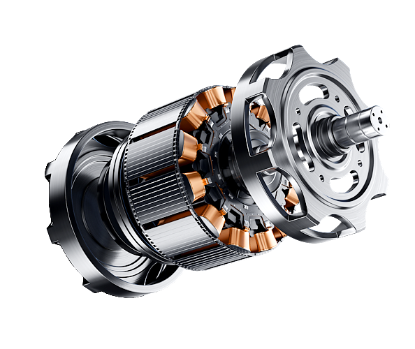 Brushless motor design diagram by Dongguan Taoyixuan Electronics – core component for portable fans and small appliances.