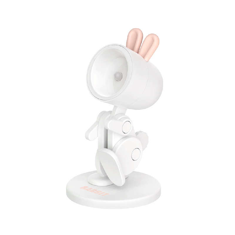 Cahya LED Night Dog Cantik | Lampu kirik sing bisa diisi ulang kirik kanggo kamar & meja bocah