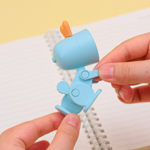 Cahya LED Night Dog Cantik | Lampu kirik sing bisa diisi ulang kirik kanggo kamar & meja bocah