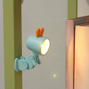 Cahya LED Night Dog Cantik | Lampu kirik sing bisa diisi ulang kirik kanggo kamar & meja bocah