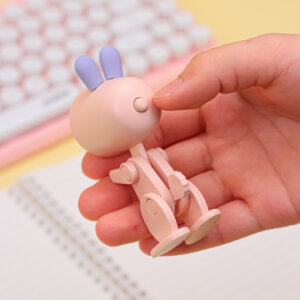 Cahya LED Night Dog Cantik | Lampu kirik sing bisa diisi ulang kirik kanggo kamar & meja bocah