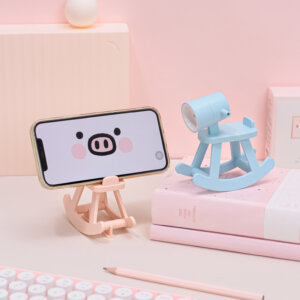 Rocking Chair LED Night Light｜Creative USB Rechargeable Minimalist Lamp