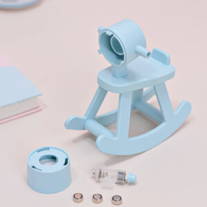 Rocking Chair LED Night Light｜Creative USB Rechargeable Minimalist Lamp