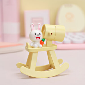 Rocking Chair LED Night Light｜Creative USB Rechargeable Minimalist Lamp