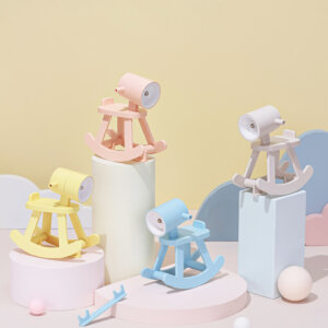 Rocking Chair LED Night Light｜Creative USB Rechargeable Minimalist Lamp