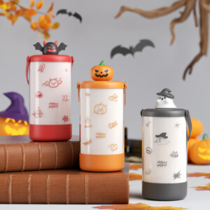 Тыква Хэллоуин Ночной свет со звездной проекцией и праздничными иконами