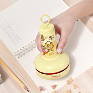 可爱的桌面迷你真空吸尘器卡通设计USB可充电