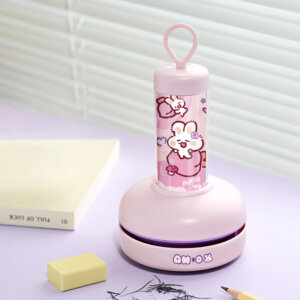 可爱的桌面迷你真空吸尘器卡通设计USB可充电