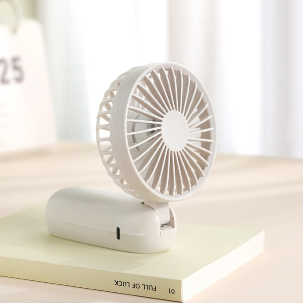 Portable Foldable Handheld Fan, Mini Rechargeable Fan