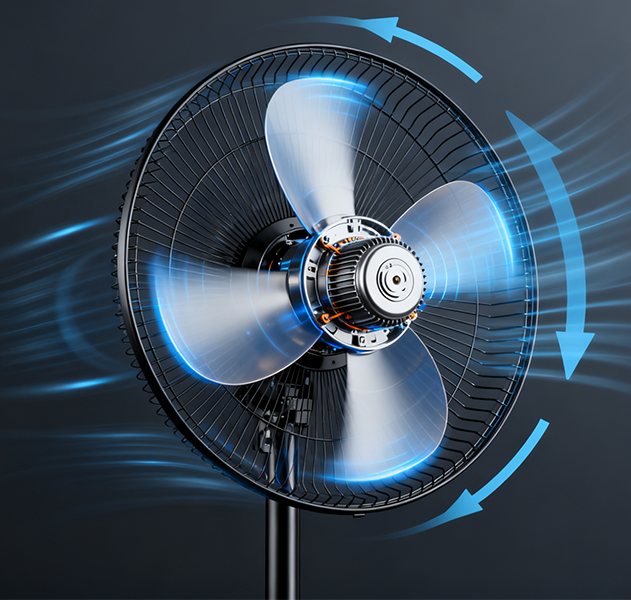 How the fan works