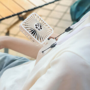 拼图折叠风扇|创意USB可充电式便携式桌面风扇与益智游戏