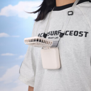 拼图折叠风扇|创意USB可充电式便携式桌面风扇与益智游戏