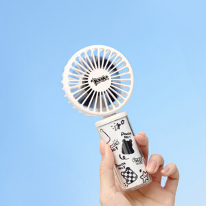 Penggemar genggem sing nyenengake | Penggemar Mini sing bisa diisi ulang USB kanthi desain kreatif