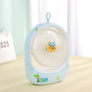 Cordless desktop fan with brushless motor and long battery life, portable wireless cooling fan 9229Y
