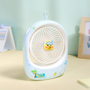 Cordless desktop fan with brushless motor and long battery life, portable wireless cooling fan 9229Y