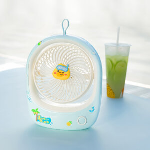 Cordless desktop fan with brushless motor and long battery life, portable wireless cooling fan 9229Y